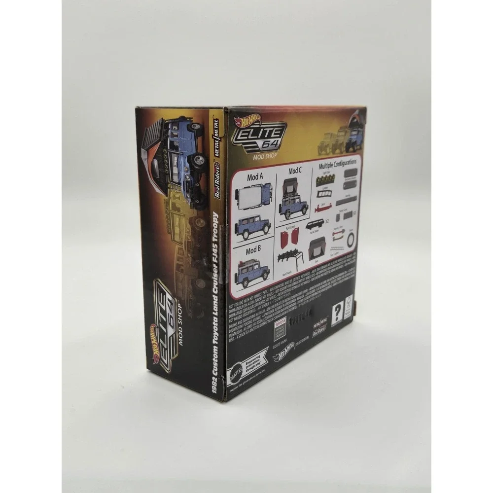 Hot Wheels Elite 64 Mod Shop 1982 Toyota Land Cruiser FJ45 Troopy HWR97 - NEW